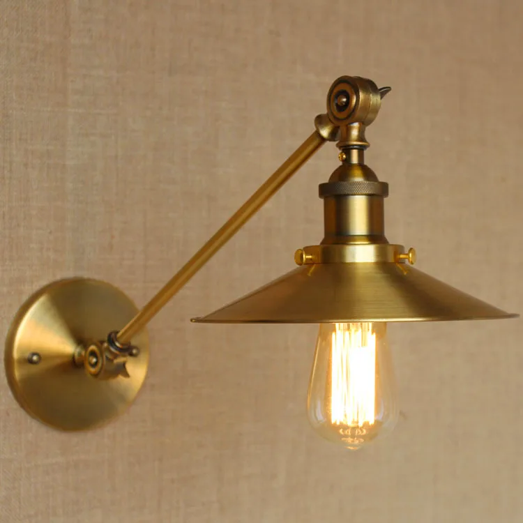 Adjsutable настенный светильник с длинным кронштейном Светильники для спальни