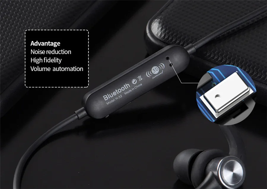 JOWAY H32 3D 360 объемные беспроводные Bluetooth наушники artifac Игры стерео бас PUBG Магнитная Спортивная гарнитура с микрофоном