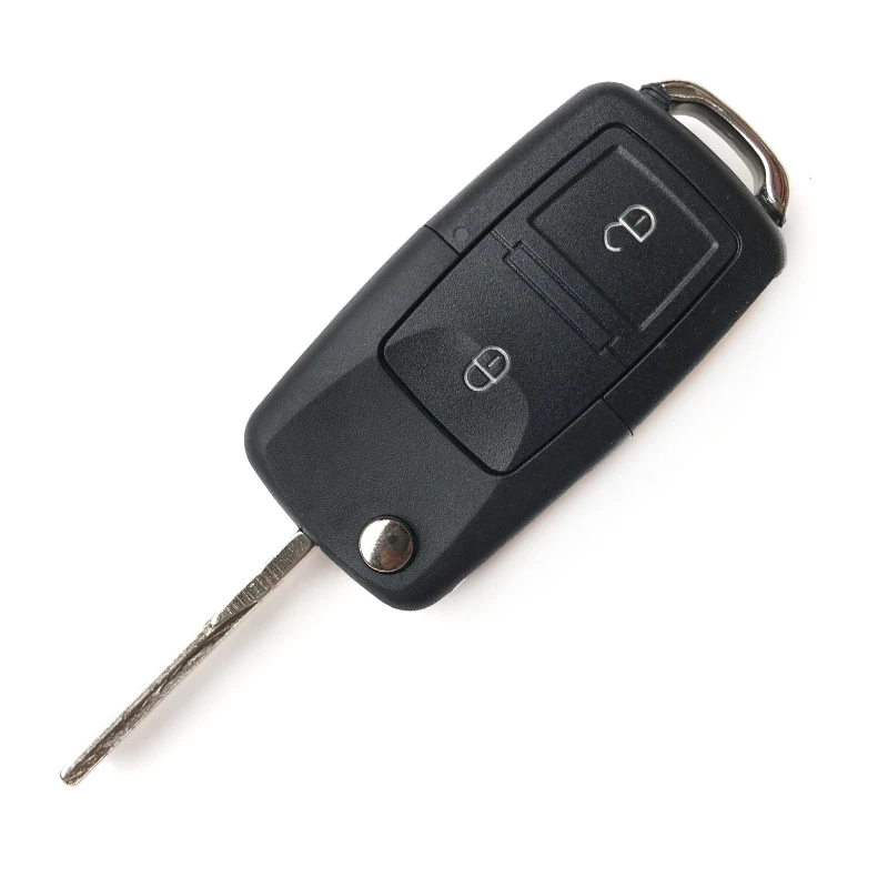 2/3 кнопки для VOLKSWAGEN VW SEAT Altea MK4 Alhambra Arosa Exeo Ibiza Leon откидной складной чехол для автомобильного ключа с дистанционным управлением