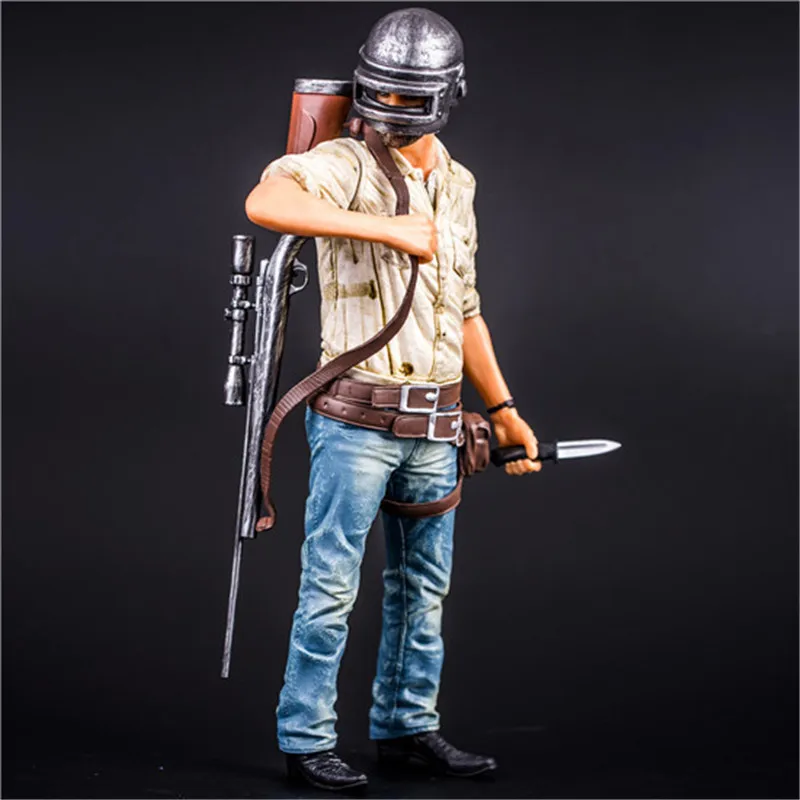 PUBG плеер Playerunknown's Battlegrounds ПВХ фигурка модель игрушки победитель игры курица