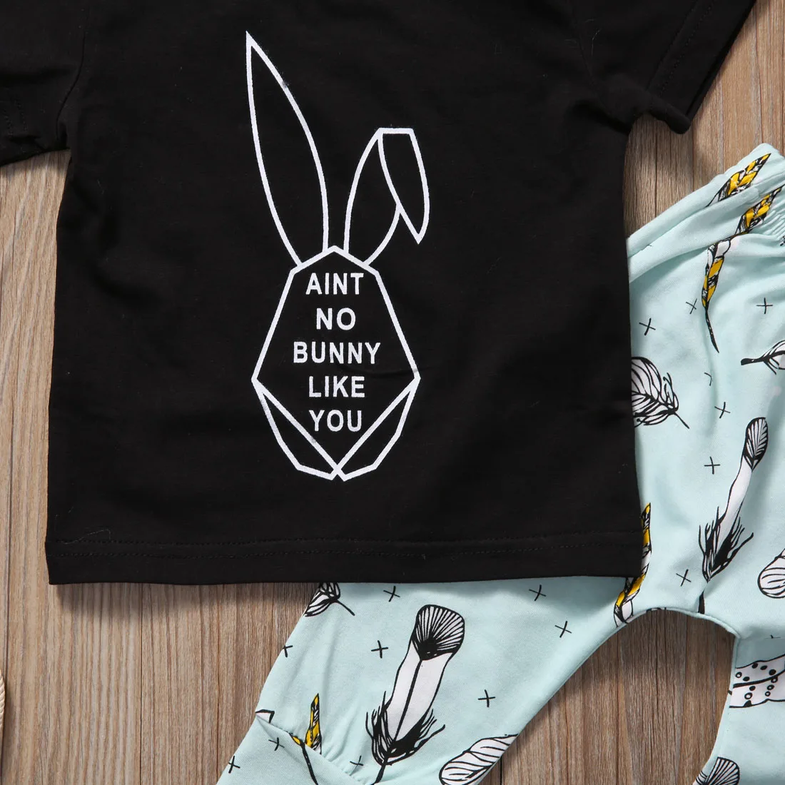 Малыша Одежда для детей малышей девочек одежда летняя с вырезанными кроликами