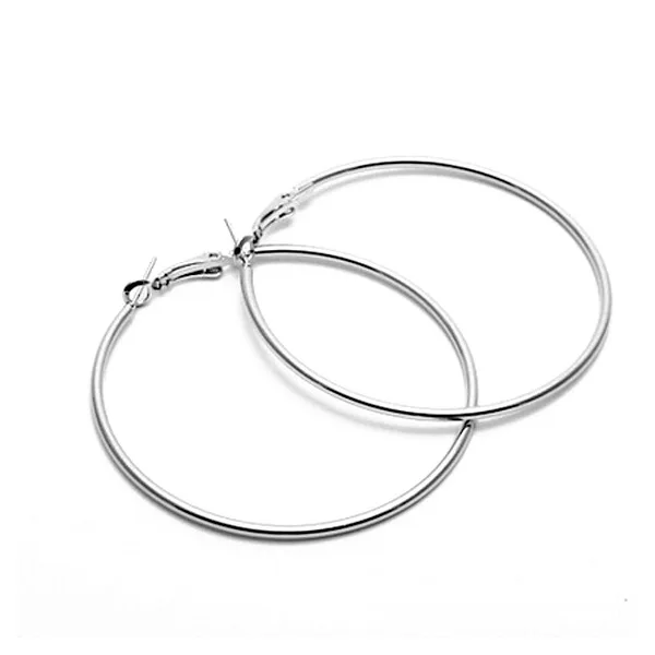 2019 Модные Простые большие круглые серьги для женщин | Украшения и аксессуары