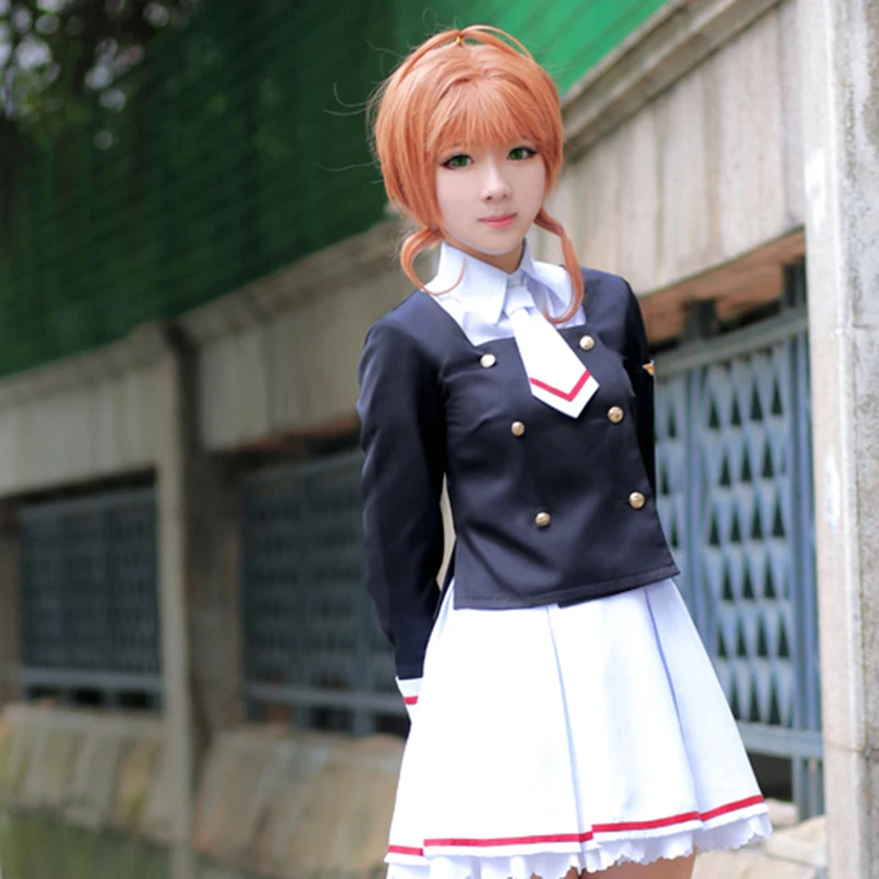 Горячее предложение аниме косплей CardCaptor Sakura li syaor костюм КИНОМОТО искатель карт
