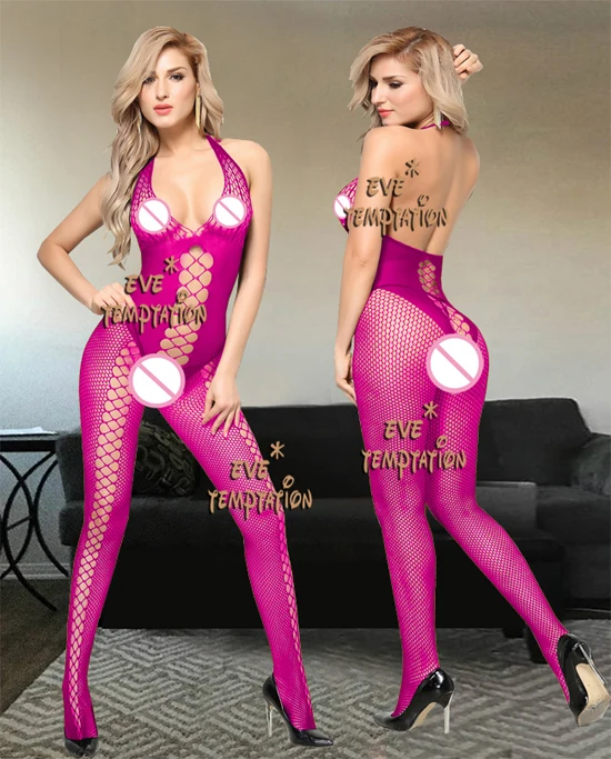 Сексуальная одежда для сна нижнее белье Babydoll боди сетка плюшевый цветочный чулок