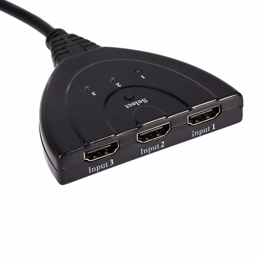 3 порта 4K HDMI кабель адаптер входа 1 выход Авто переключатель сплиттер