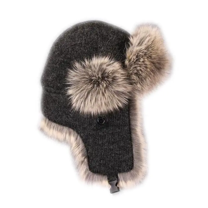 2019 новые зимние повседневные меховые мужские женские шапки сетчатые трикотажные