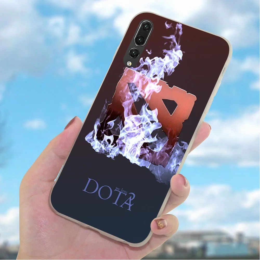 Мягкий чехол для телефона из тпу Dota 2 Huawei Honor 6A 10 8 9 Lite 7A Pro 7X 7C Y6 Prime Nova 3 3i|Бамперы| |