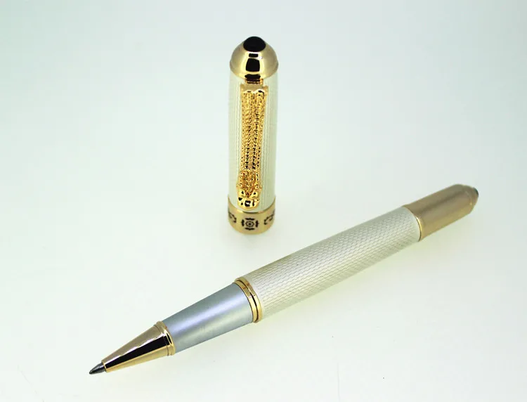 Высококачественная ручка jinhao с зажимом для дракона женский подарок 0 7 мм черные