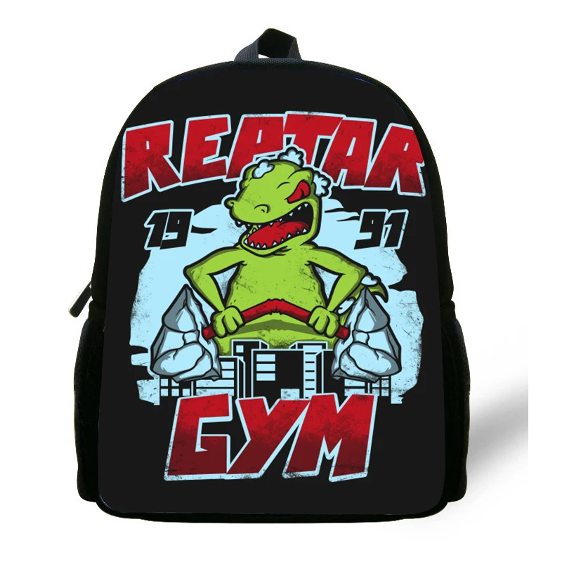 Reptar динозавр краска маленький рюкзак детские школьные сумки детский сад для