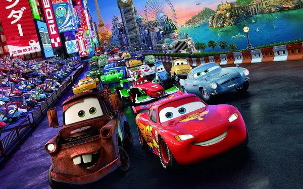 Автомобили Молния Маккуин Pixar Мультфильм 50*70 см Плакат | Дом и сад