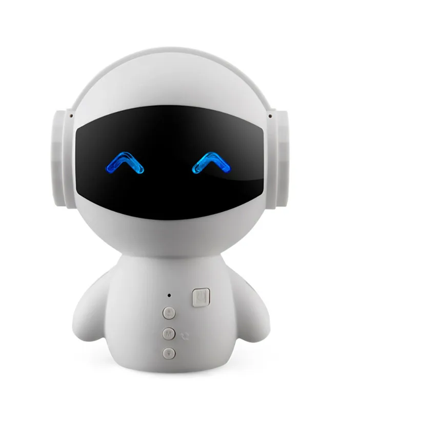 HIPERDEAL портативный милый робот Смарт Колонка Bluetooth динамик с музыкой звонки TF MP3 AUX