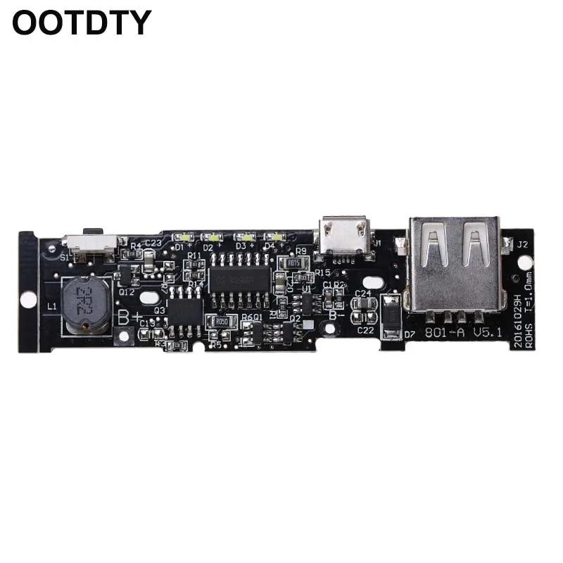 Модуль зарядного устройства внешнего аккумулятора 5 в 2 1 А печатная плата