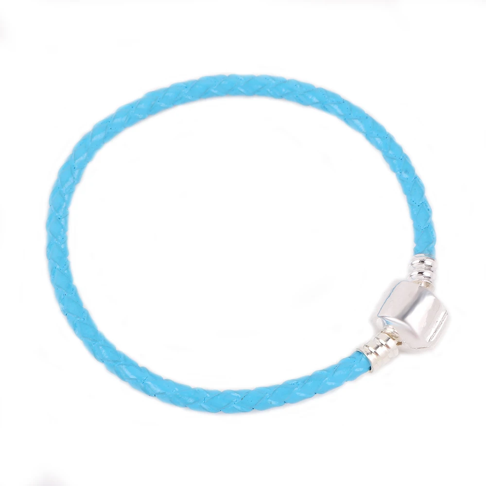 Классический кожаный канат 2PC15 цвета одинарное DIY подходит для женщин и мужчин