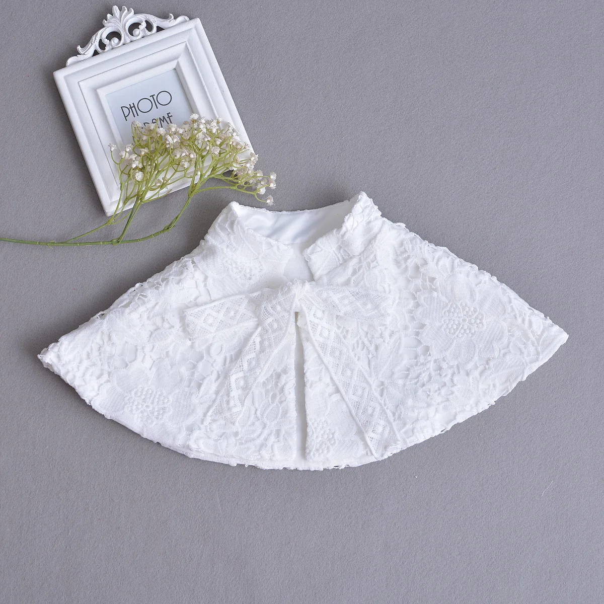 2021 New Baby Girls Shrug Fashion Lace Bolero Formal Toddler Wedding Party Jacket Kids Clothing | Детская одежда и обувь