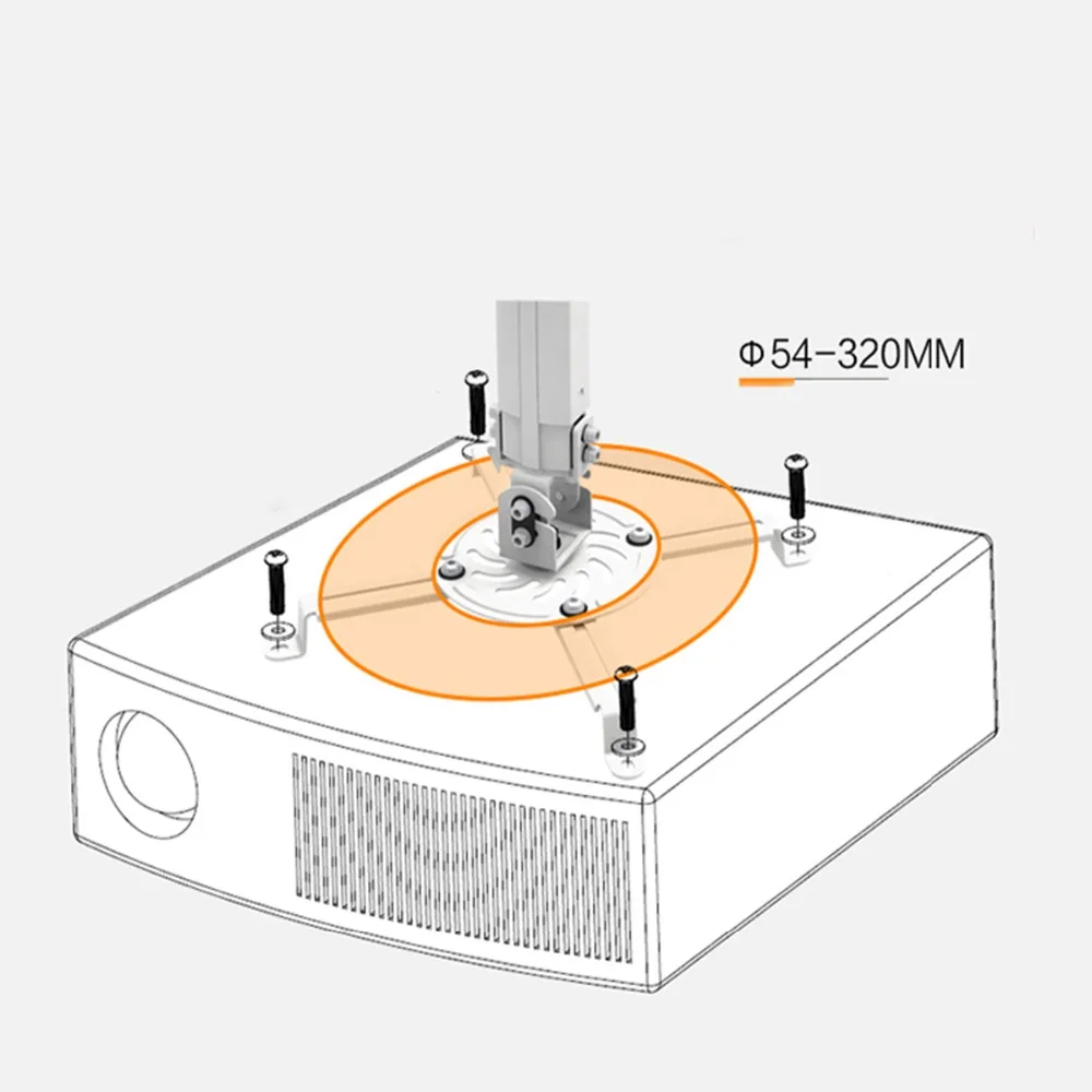Кронштейн для проектора CRENOVA Регулируемый потолочный кронштейн на крыше весом