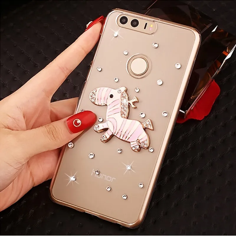Модный чехол для HuaWei P20 Lite/P20 Plus/P20 PRO/P9 Lite 2017/P10 с голубыми цветами и