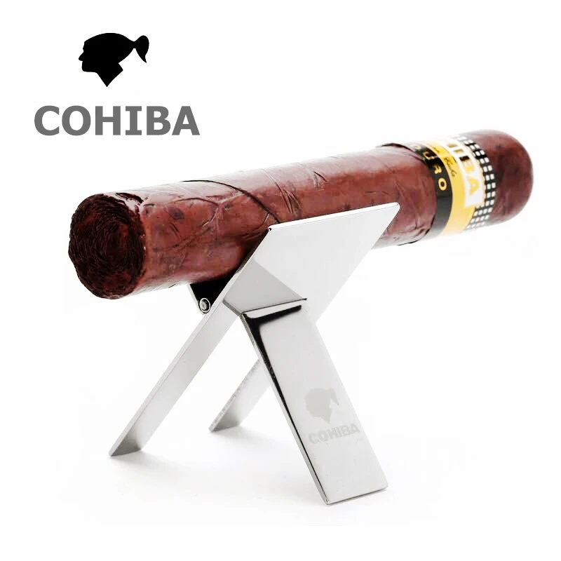 COHIBA стойка для сигар из нержавеющей стали кронштейн специальная рама складной