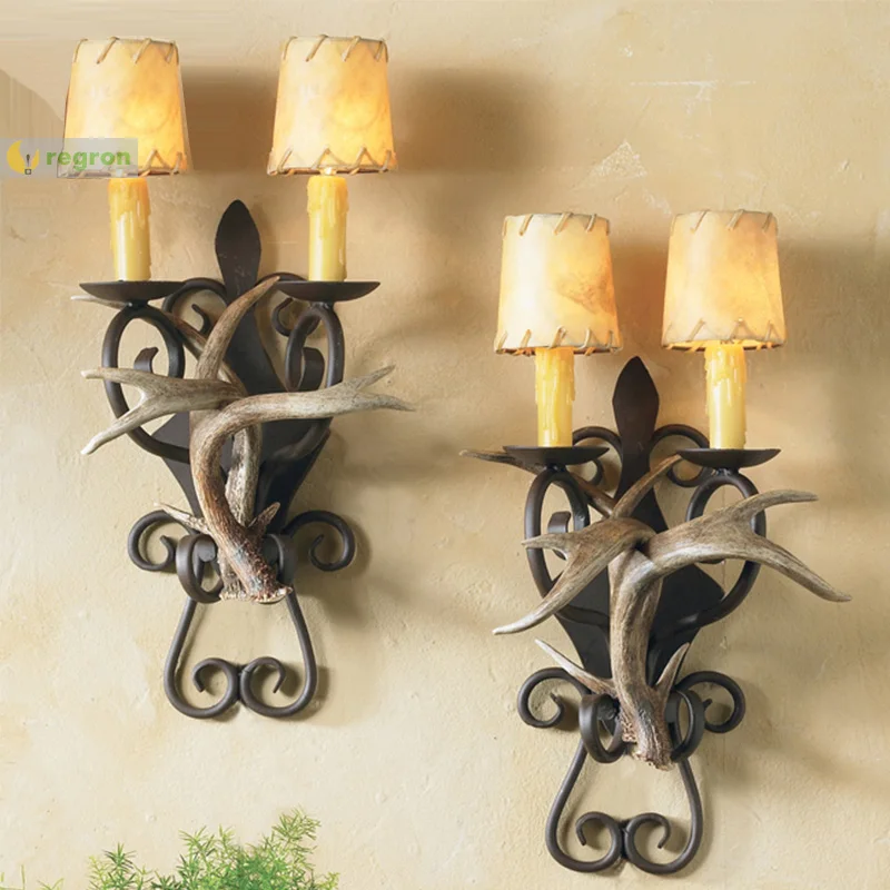 SVITZ Loft Vintage wall lamps E14 LED lamp for bedroom corridor aisle restaurant pub Sconce Wall Lights Lighting | Лампы и освещение
