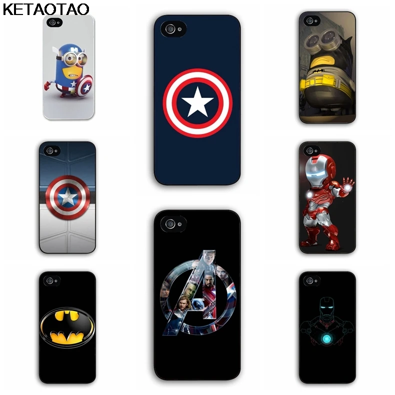 KETAOTAO Comics Marvel Hero Captain America чехлы для телефонов Samsung S3 S4 S5 S6 S7 S8 S9 NOTE 7 8 Чехол Мягкий ТПУ
