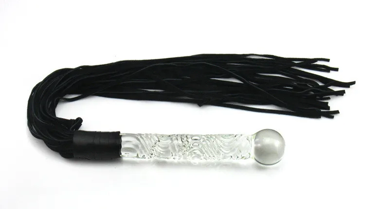 Ресница из натуральной кожи для геев и лесбиянок стеклянный фаллоимитатор