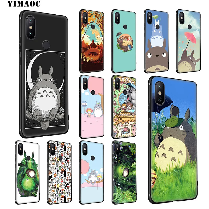 YIMAOC My Neighbor Totoro Soft Case for Xiaomi Mi 9T 9 8 Se 6 MAX 3 A1 A2 Lite MiA1 MiA2 CC9E CC9 6X 5X POCOPHONE F1 |
