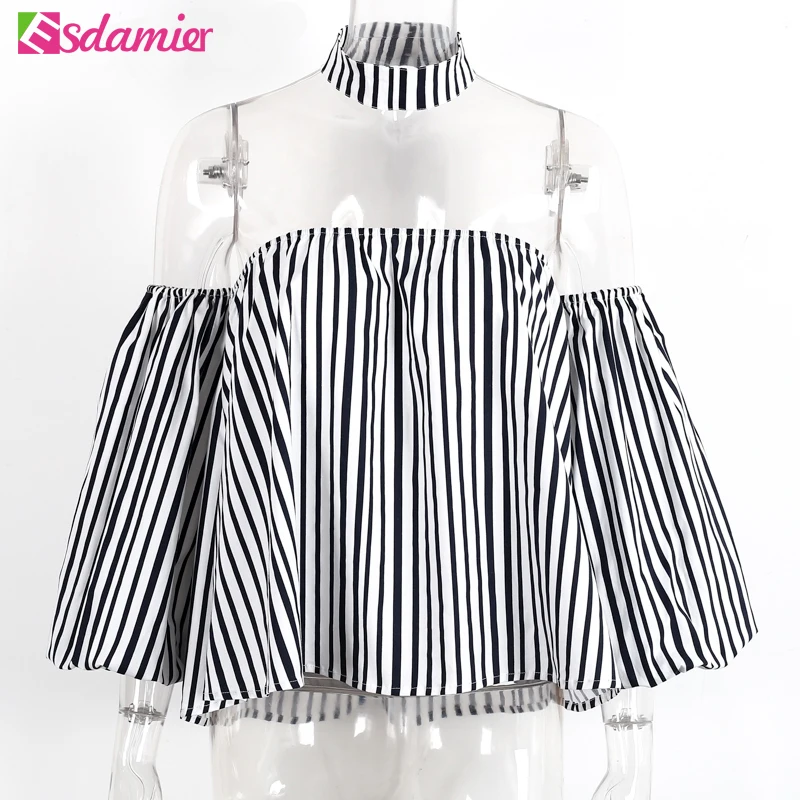 Женский полосатый топ с галстуком-бабочкой летний Свободный Топ