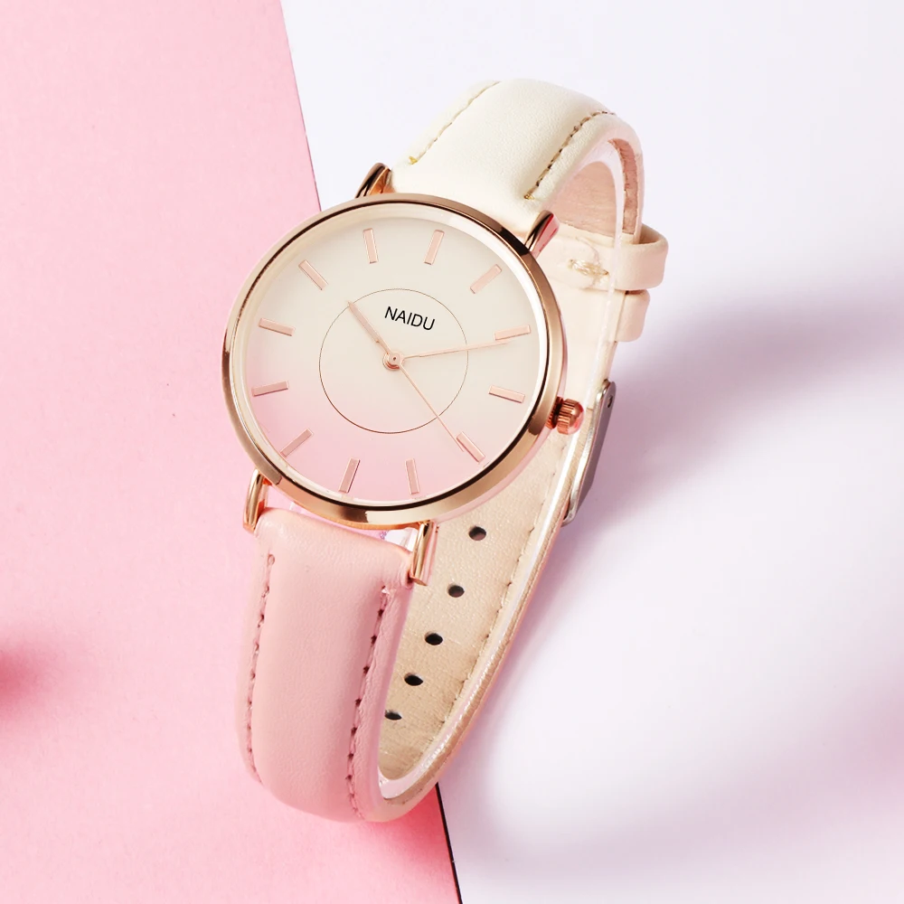 Женские часы Waknoer 2019 женские роскошные из розового золота Montre Femme 2019|Женские