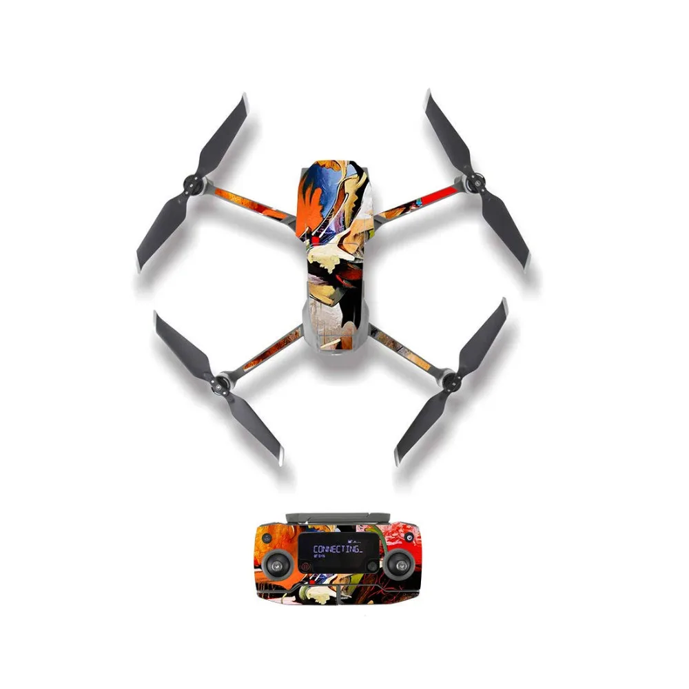 Стильная масляная живопись стильная наклейка для DJI Mavic 2 Pro и Zoom корпус дрона