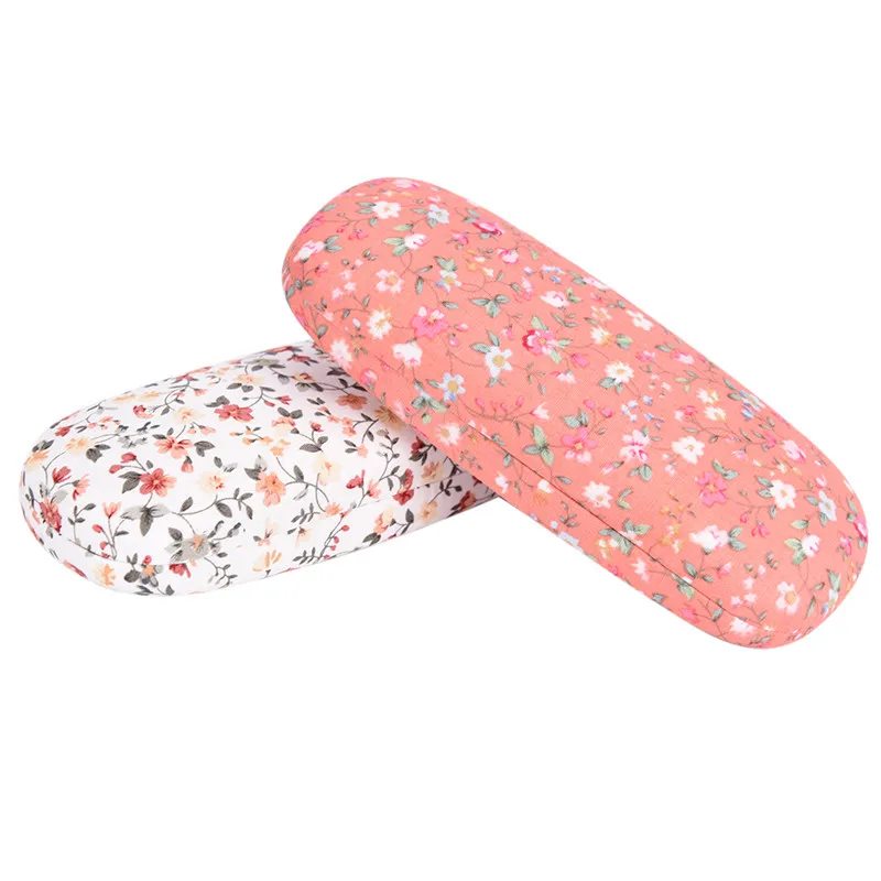 

New Sunglasses Case Protable Floral Sunglasses Hard Eye Glasses Case Eyewear Protector Box Pouch Bag 1pc