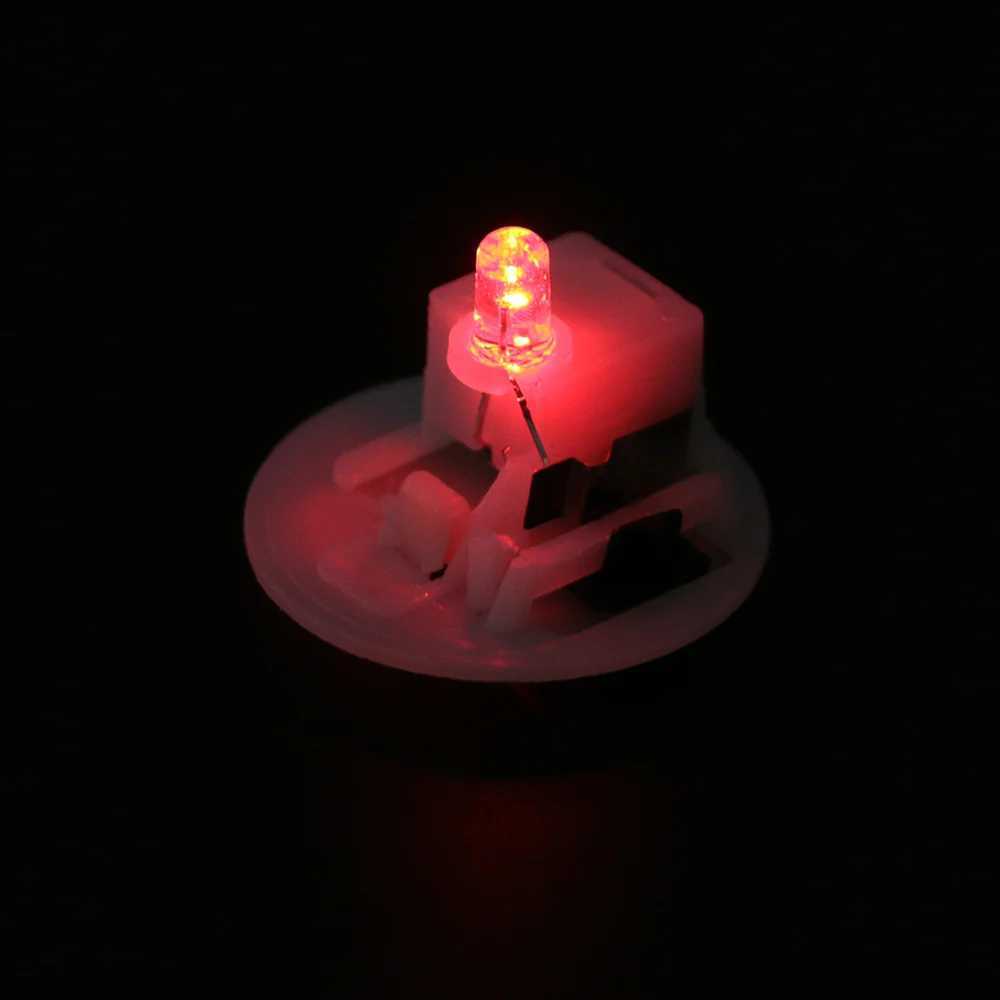 

5Pcs Colorful Color Night Light Candle Lights Luminous LED Base Electronic Luminous Toys Accessories Movement Night Lights