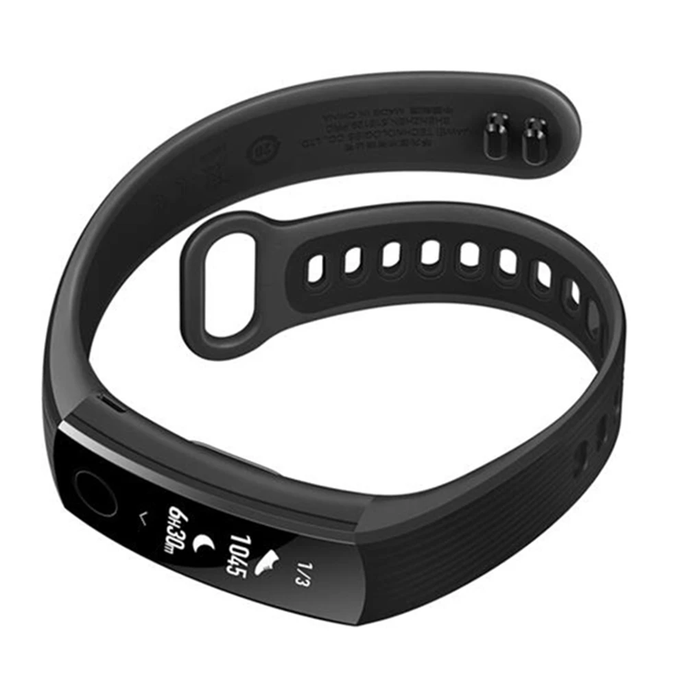 Оригинальный huawei Honor Band 3 Смарт Браслет 0 91 &quotOLED сенсорный экран Swimmable 5ATM
