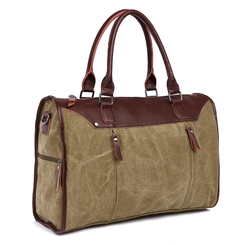 Men Travel Duffel Bag Bolsas de Viaje Organizadoras Large Canvas Luggage Packing Bag Folding Travel Organiser Bag Bolso Hombre