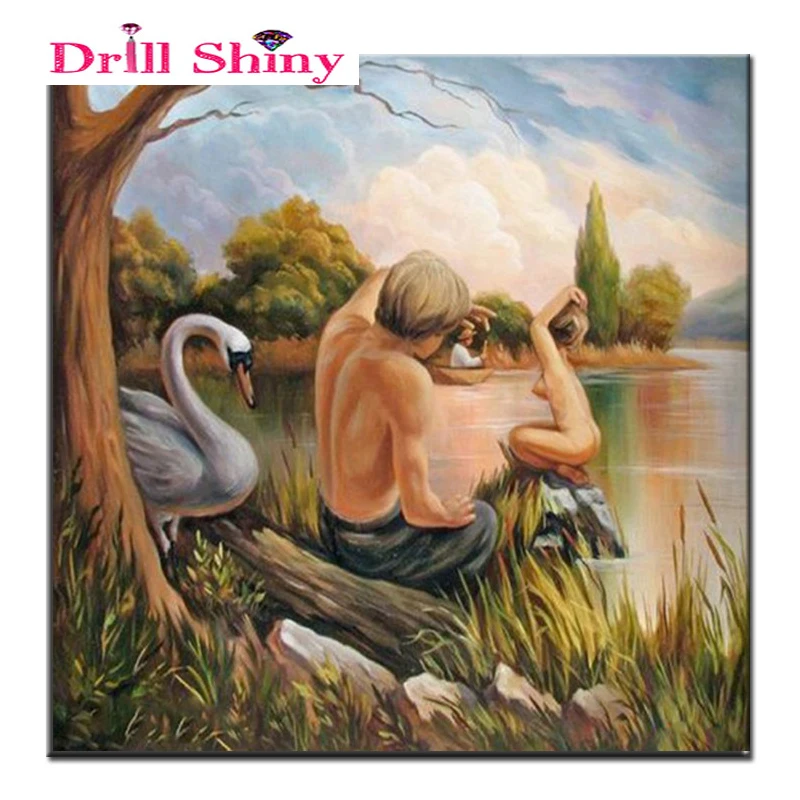 Алмазная живопись 5d вышивка крестом алмазная квадратная мозаика набор фантазия