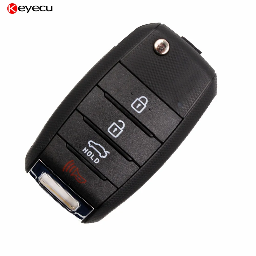 Keyecu новая Замена В виде ракушки складной удаленный случае ключ замками FOB 3 + 1