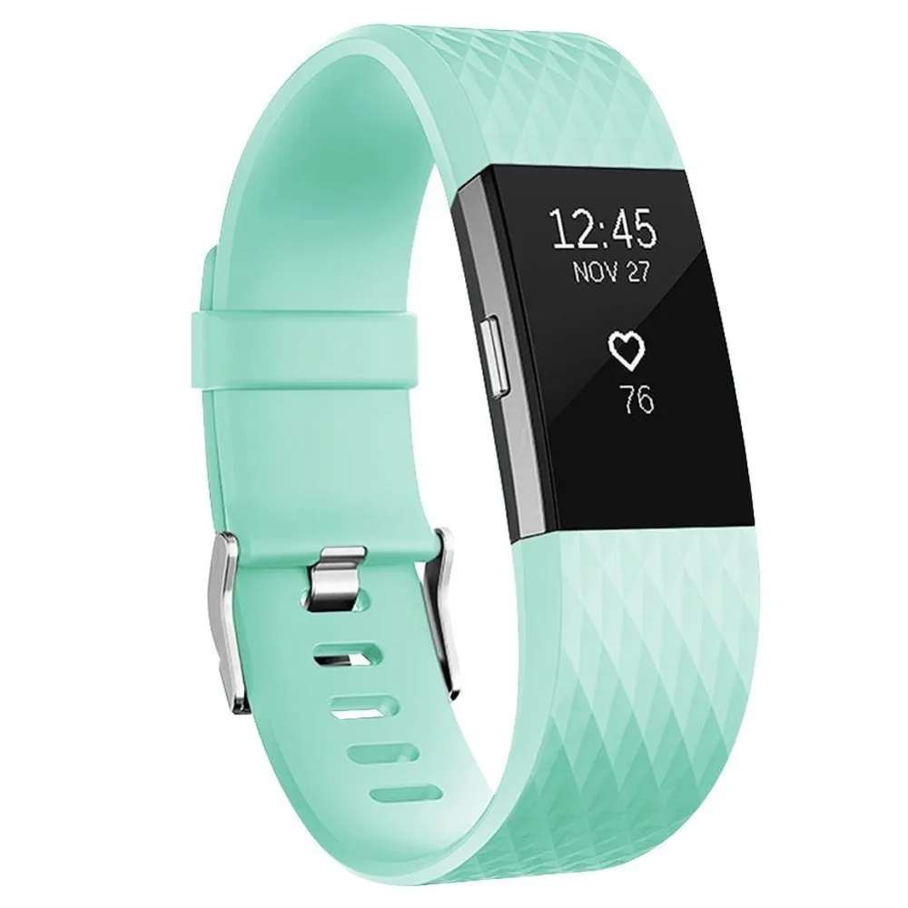 Baaletc для Fitbit Charge 2 ремешки на запястье Сменные аксессуары часов Ремешок зеленый