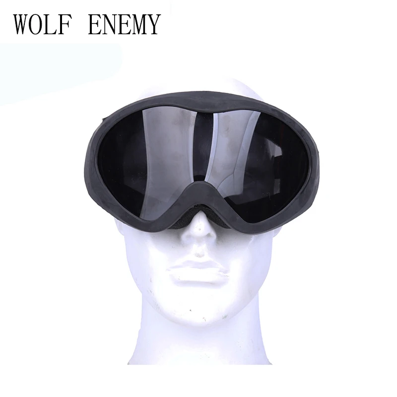 Tactical UV400 Goggle Glasses Protection Cycling Riding Hunting Wind Dust Airsoft Black/Yellow/Clear | Спорт и развлечения