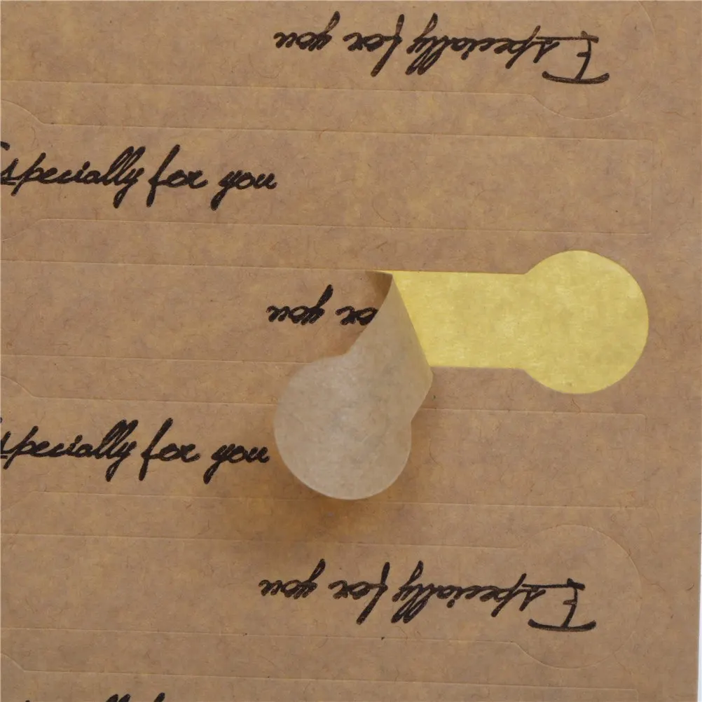 Ручной работы Стикеры специально для Вас крафт Печать этикетки подарок декор s