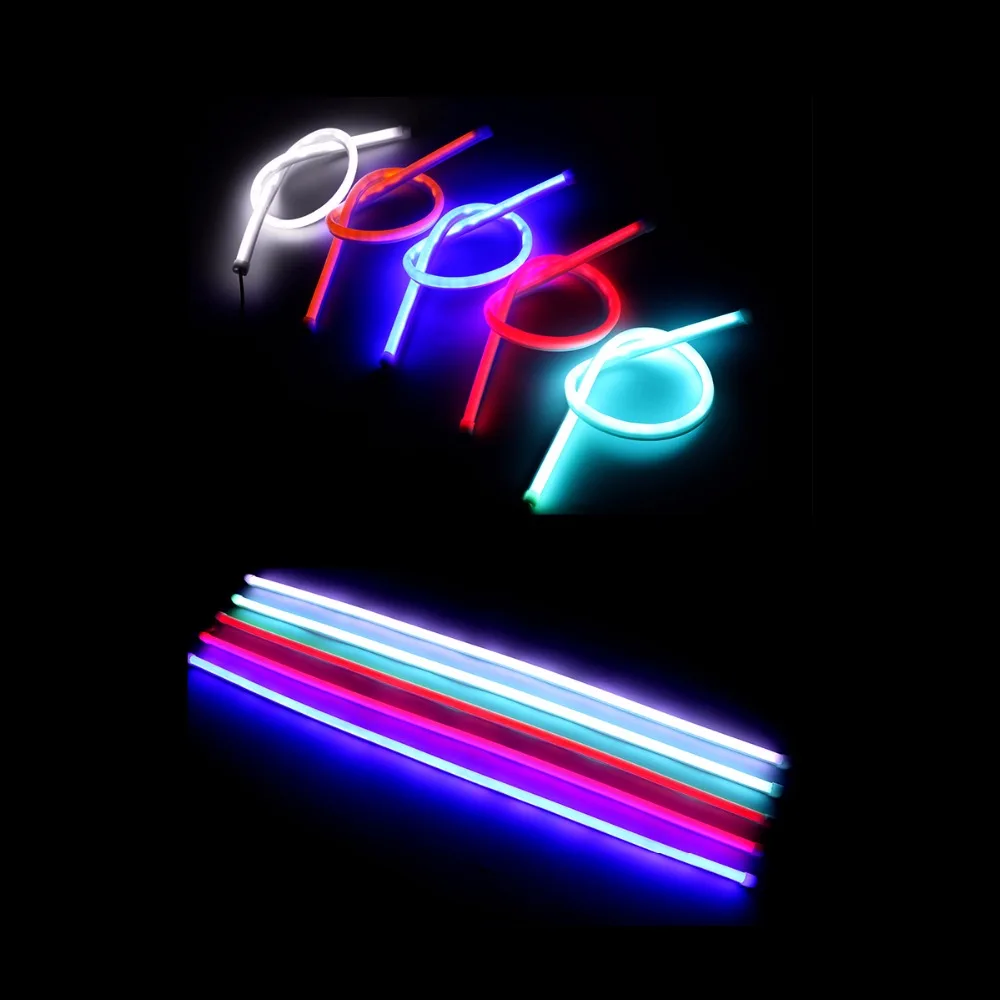 2 шт. светодиодный супер яркий дневного светильник Ангельские глазки гибкий