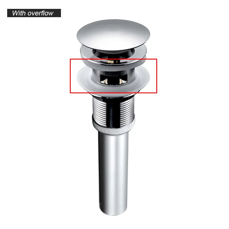 

Слив для ванной комнаты, хромированная латунь, слив для раковины, выдвижная решетка, слив для отходов, слив для воды с переливным отверстием