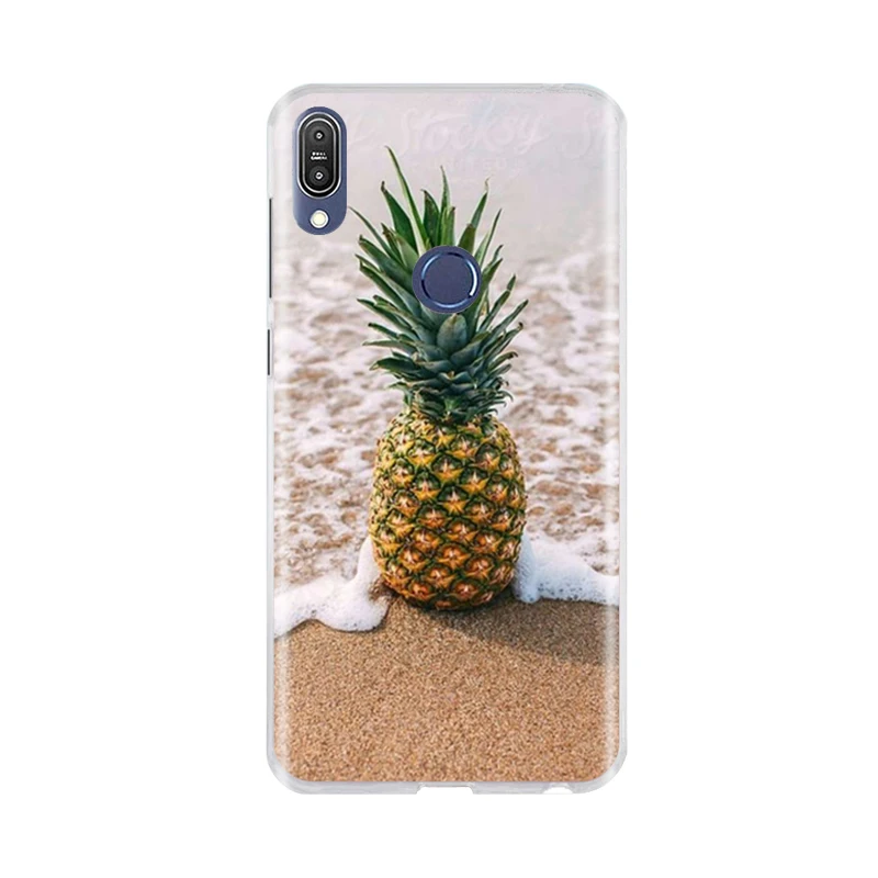 For Asus Zenfone Max Pro M1 ZB601KL Case Silicone Protective 3D Cute Flower Bags ZB602KL X00TD Phone Cases | Мобильные телефоны и