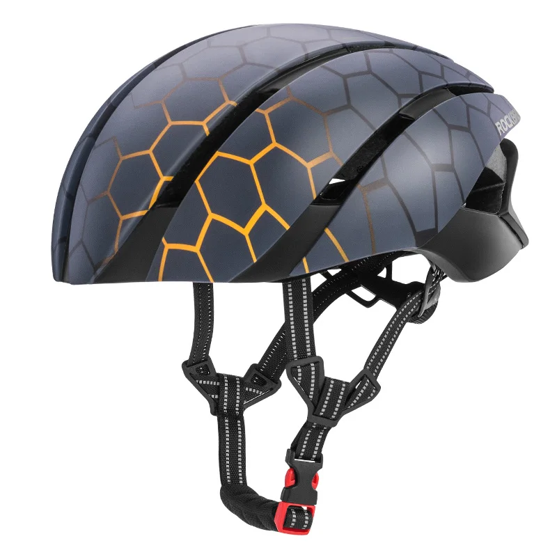 Mix Bike Helmet ROCKBROS, ультралегкий велосипедный шлем, Велоспорт, EPS, цельный, литой шлем, светоотражающий, Mtb, велосипедный шлем, защитная шапка 57-62 см для мужчин и женщин - Цвет: Mix Bike Helmet