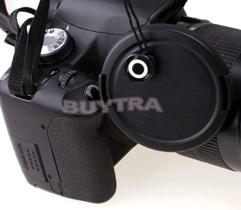 Новинка 1 шт./5 шт. Крышка для объектива со шнурком Nikon Canon Sony Pentax передние крышки |