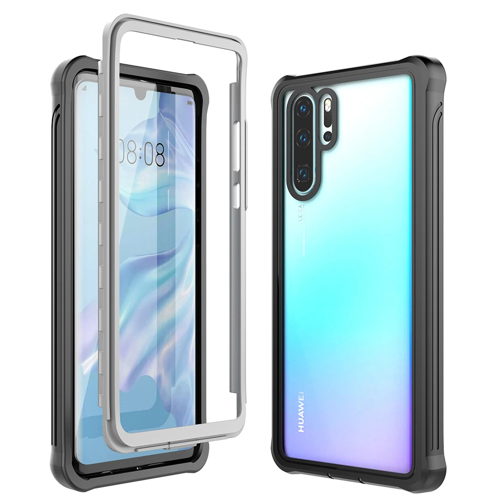 _ 360 полноразмерный защитный чехол для Huawei P30 Pro Чехлы противоударный бампер