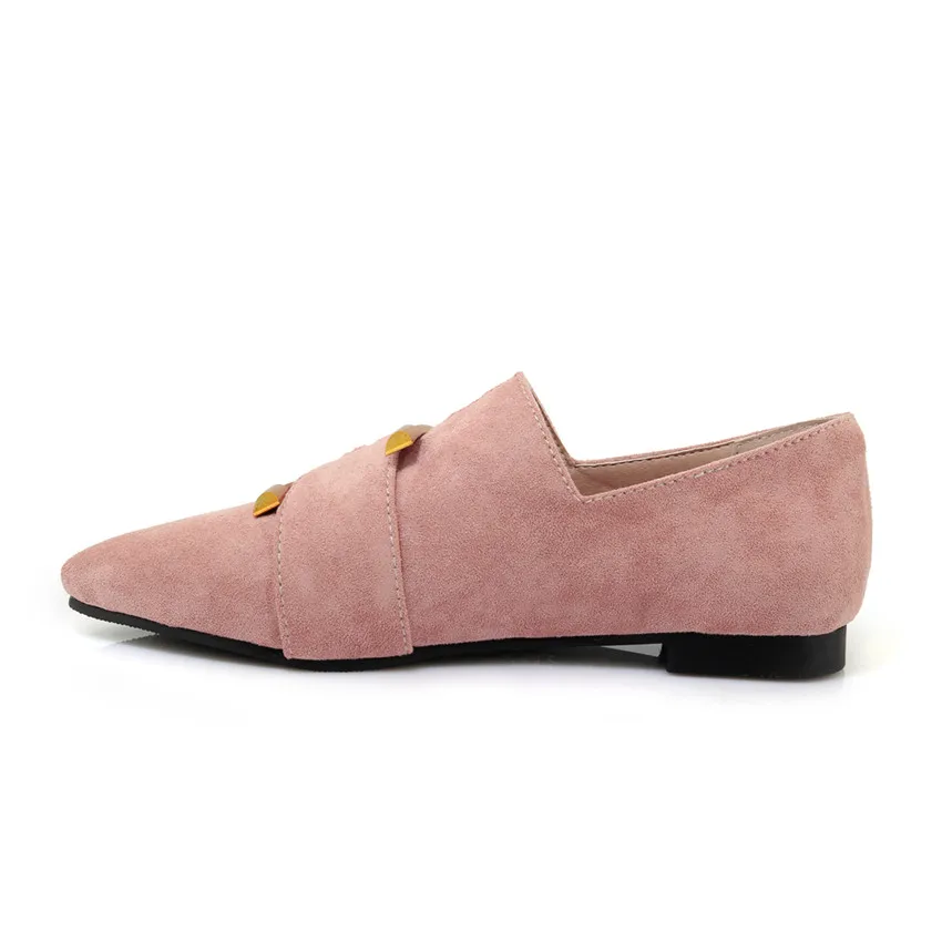 Обувь Женская обувь без застежек Мокасины девушка балетки каблука мягкие