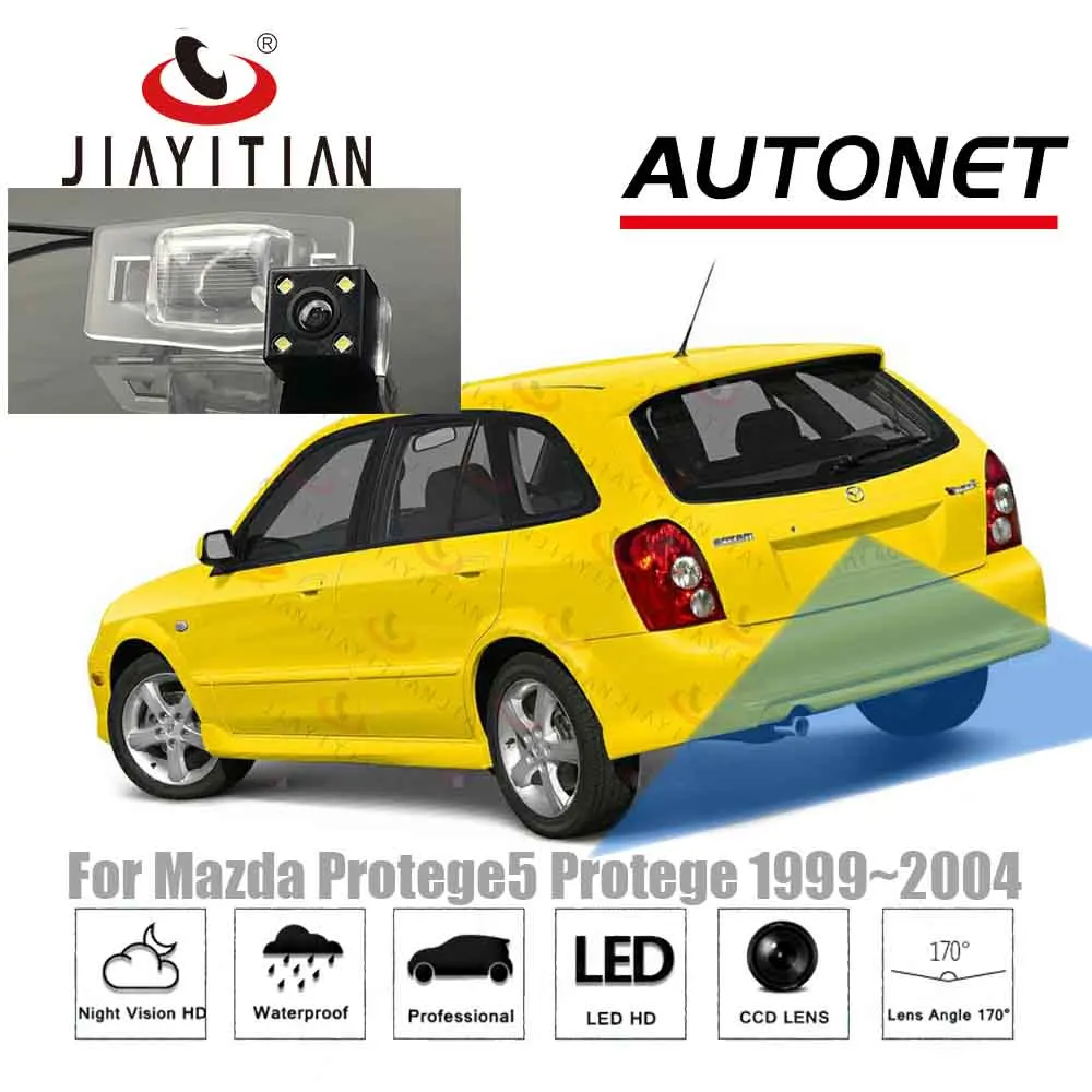 Камера заднего вида JiaYiTian для Mazda Protege 5 камера mazda номерного знака CCD/2004|Камеры