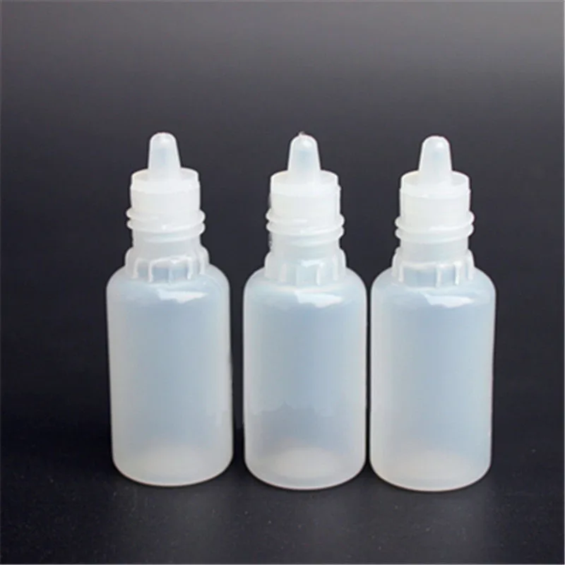 Бесплатная доставка 10 мл полупрозрачная Противоугонная пластиковая бутылка