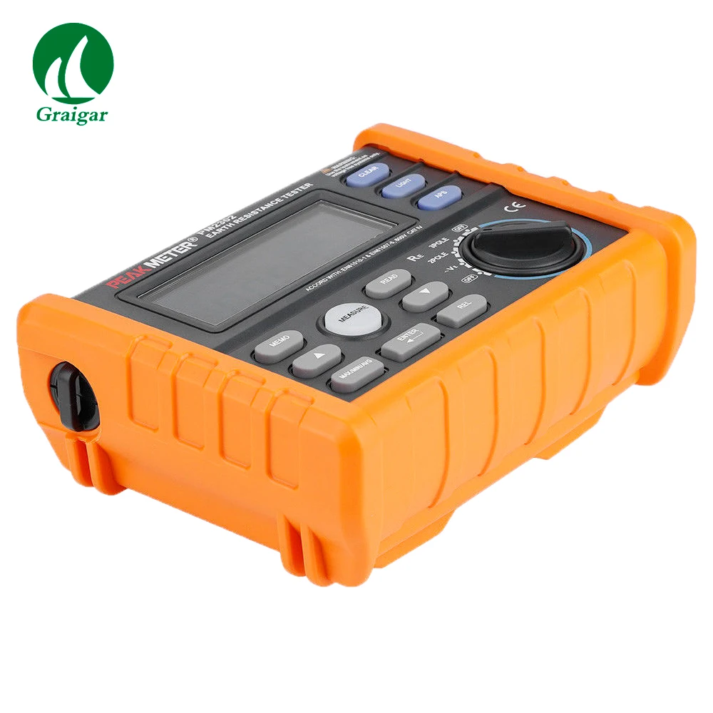 PM2302 цифровой измеритель сопротивления заземления 0 Ом 4000 Ом|ground resistance tester|earth ground