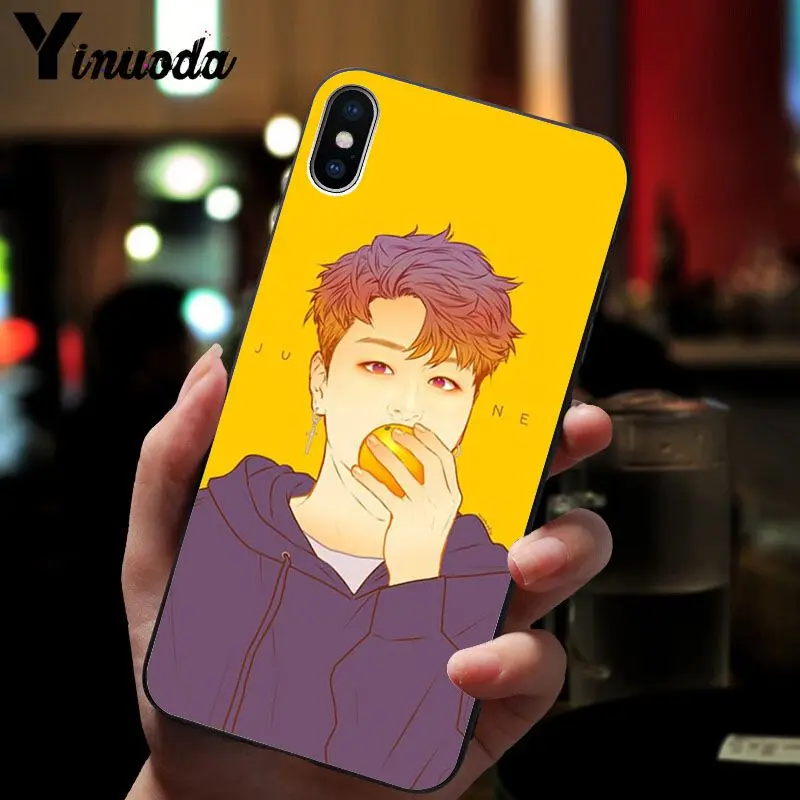 11pro MAX iKON kpop Bobby B. I. Чехол для Apple iPhone 8 7 6 6S Plus X XS 5 5S SE XR | Мобильные телефоны и