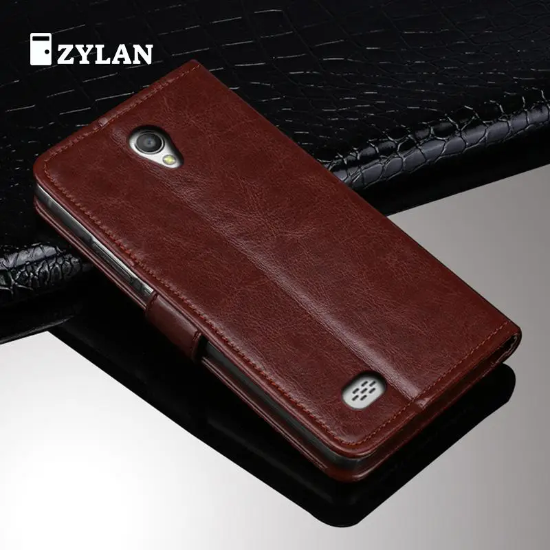 ZYLAN для Oppo Joy 3 чехол цвета Высокое качество Бизнес Кошелек защитный кожаный флип