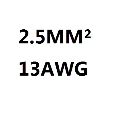 13 AWG 2 5 мм2 RVV 2/3/4/5/6/7/8/10/12/14/16/18 штифты сердечников медный провод проводник